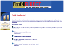 Tablet Screenshot of fibracelldirect.com
